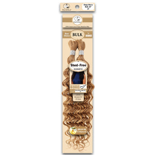 Dressmaker virgin Brazilian boho braids 27 deep bulk 20 inch honey blonde boho wave human hair for braiding and styling
