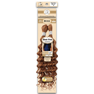 Dressmaker virgin Brazilian boho braids 30 deep bulk 20 inch auburn boho wave human hair for braiding and styling