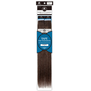 Dressmaker European Remy tape hair extensions straight 22 inch 40pcs shade 6 warm brown salon quality human hair extensions
