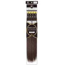 Dressmaker Remy European micro-loop straight hair extensions 18 inch color 6 dark brown 100pcs human hair silky natural salon quality extensions