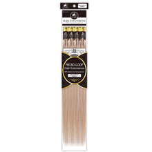 Dressmaker Remy European micro-loop straight hair extensions 18 inch Blondeme blonde 100pcs human hair silky bright salon quality extensions