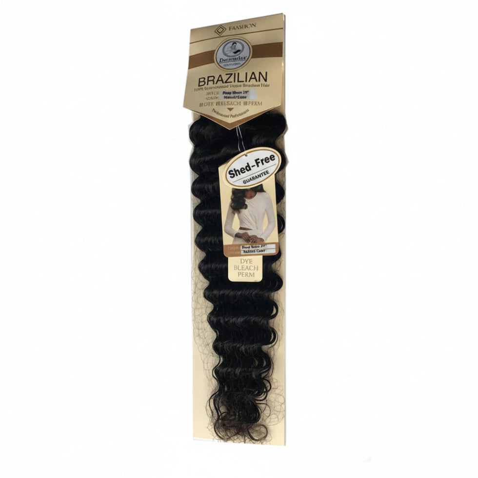 dressmaker temptation virgin brazilian hair deep wave soft natural full body wavy human hair extensions for glamorous styling