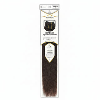 dressmaker unlimited human hair extensions straight 14 inch color 2 for natural smooth voluminous hair styling