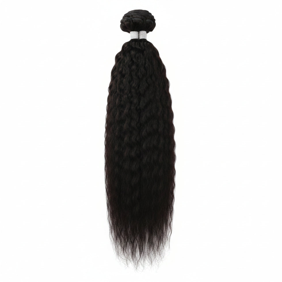 Dressmaker 18 inch virgin Brazilian kinky straight bulk hair for boho braids in natural color human hair extensions