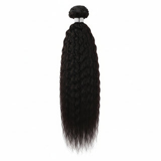Dressmaker 18 inch virgin Brazilian kinky straight bulk hair for boho braids in natural color human hair extensions