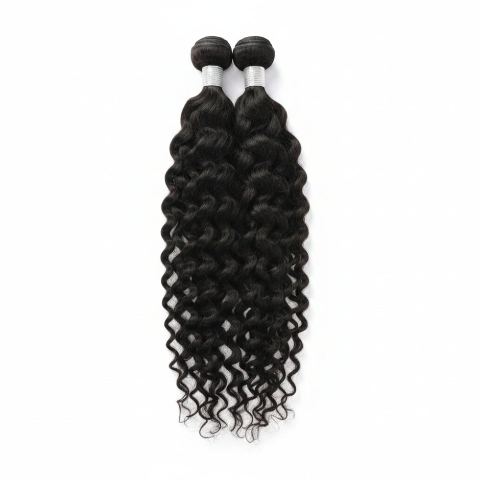 Dressmaker 20 inch virgin Brazilian water wave bulk hair for boho braids in natural color human hair extensions