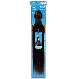 Dressmaker virgin human hair straight drawstring ponytail 18 inch shade 4 medium brown sleek salon quality hair extension