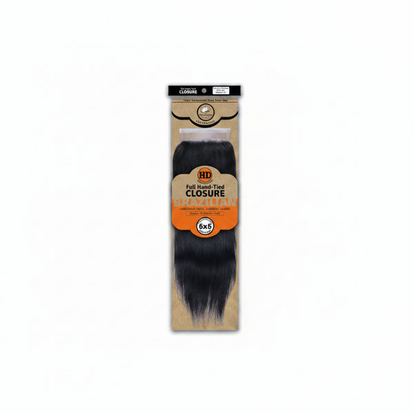 Dressmaker Virgin Remy HD Luxury Lace Closure Straight 6x6 Free Part Hair