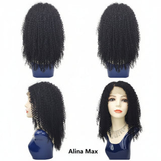 Dressmaker Wignus Alina Max virgin Brazilian human hair wig with Swiss lace parting and natural scalp effect**