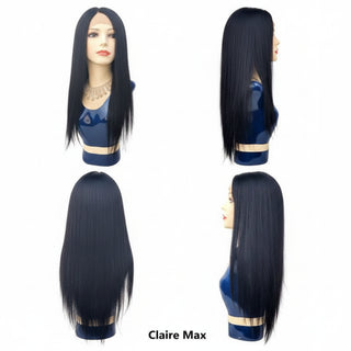 Dressmaker Wignus Claire Max virgin Brazilian human hair wig with Swiss lace parting and natural scalp effect**