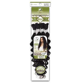 Dressmaker Youth virgin Brazilian deep bulk hair extensions 16 inch natural color braiding hair soft texture natural volume and styling