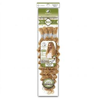 Dressmaker Youth virgin Brazilian deep bulk hair extensions 18 inch color 27 golden blonde braiding hair soft texture natural volume