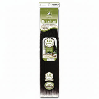 Dressmaker Youth virgin Brazilian kinky straight weave with natural texture, volume, and softness human hair extensions