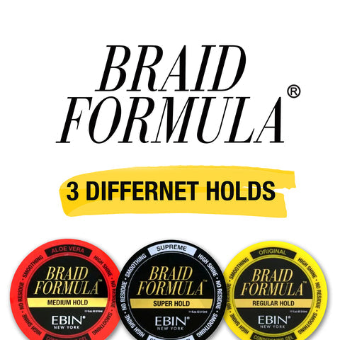 Gel revitalisant EBIN Braid Formula Super hold-310ml/11 fl.oz