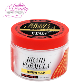 EBIN LOCK' N POMADE Braid Formula Medium Hold 180ml | Moisturize & Style Braids
