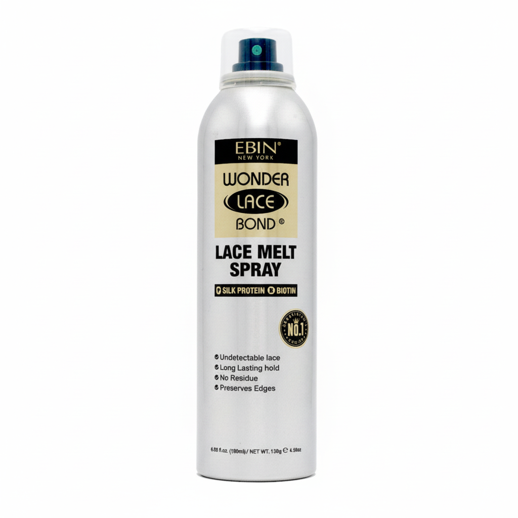 EBIN New York Lace Bond Lace Melt Spray with Silk Protein 180ml
