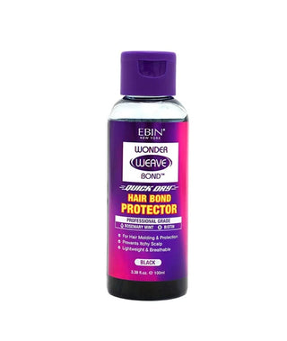 Ebin wonder Weave Quick dry Hair Bond Protector Black -100ml/3.38 fl.oz