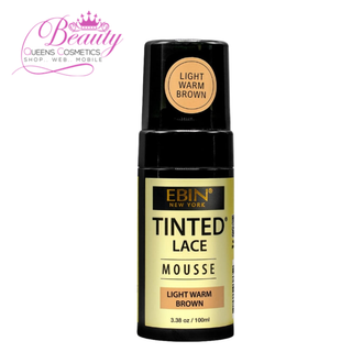 EBIN Tinted Lace Mousse 100ml | Light, Medium, Dark & Medium Dark Brown – Flawless Wig Tint