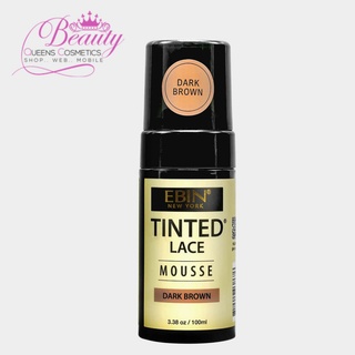 EBIN Tinted Lace Mousse 100ml | Light, Medium, Dark & Medium Dark Brown – Flawless Wig Tint