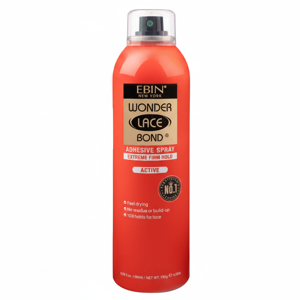 EBIN Wonder Lace Bond Adhesive Spray Active Extreme Hold 180ml- Wig Spray