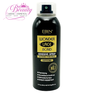 EBIN Wonder Lace Bond Adhesive Spray Extreme Mega Hold 80ml- Supreme Wig Hold