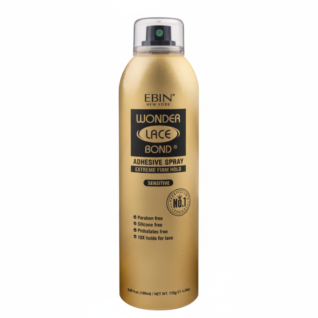 EBIN Wonder Lace Bond Adhesive Spray Extreme Mega Hold Sensitive 180ml