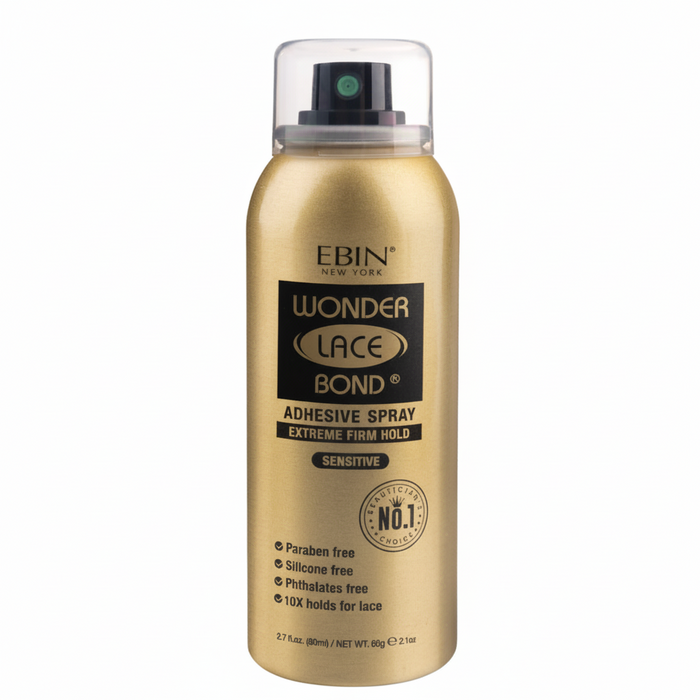 EBIN Wonder Lace Bond Adhesive Spray Extreme Mega Hold Sensitive 80ml