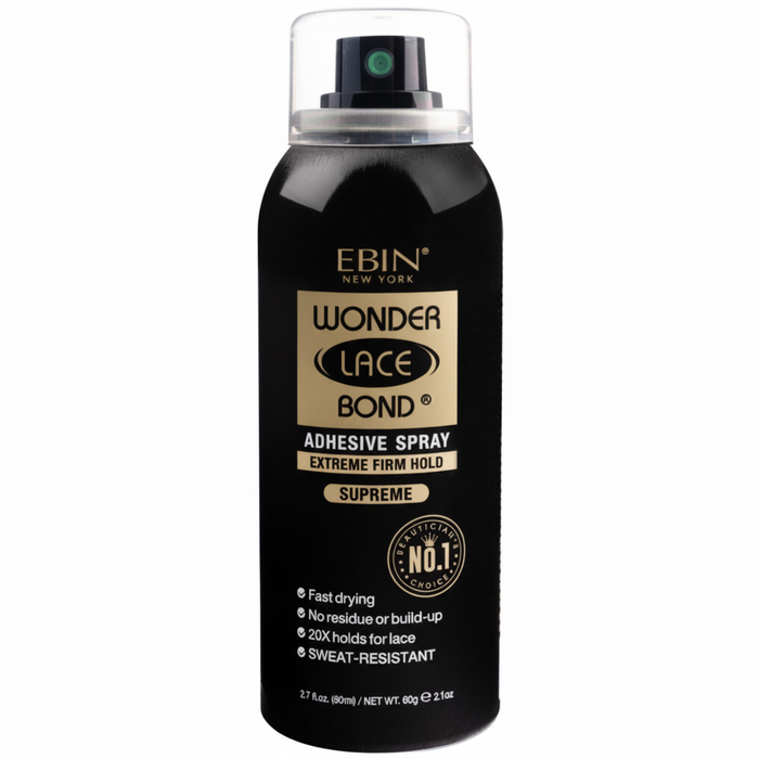 EBIN Wonder Lace Bond Adhesive Spray Supreme Extreme Hold 80ml