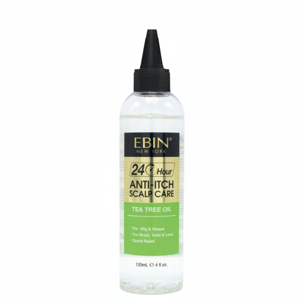 EBIN 24 Hour Anti-Itch Scalp Care Tea Tree 120ml soothing relief treatment