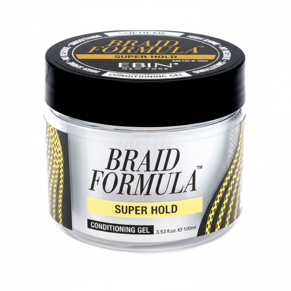 EBIN Braid Formula Conditioning Gel Supreme Super Hold 180ml for braids and locs