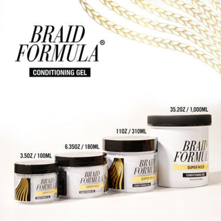EBIN Braid Formula Conditioning Gel Supreme Super Hold 180ml for braids and locs