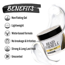 EBIN Braid Formula Conditioning Gel Supreme Super Hold 180ml for braids and locs