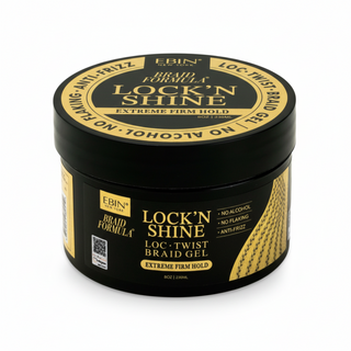 EBIN Braid Formula LockN Shine Loc Twist and Braid Gel 236ml extreme hold high shine

