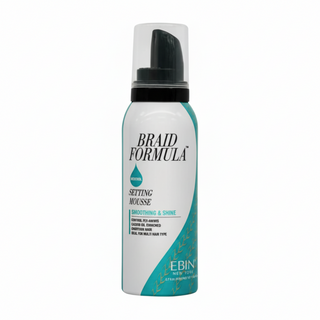 EBIN Braid Formula Setting Mousse Menthol 80ml smoothing and shine for braids