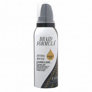 EBIN Braid Formula Setting Mousse Rosemary Mint 80ml calming and shine for braids