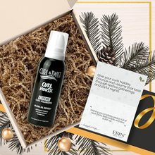 ebin curl and twist curl mousse for defining volumizing and enhancing soft curly hair 80ml