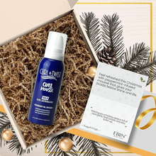 ebin curl and twist curl mousse for defining volumizing and enhancing soft curly hair 80ml
