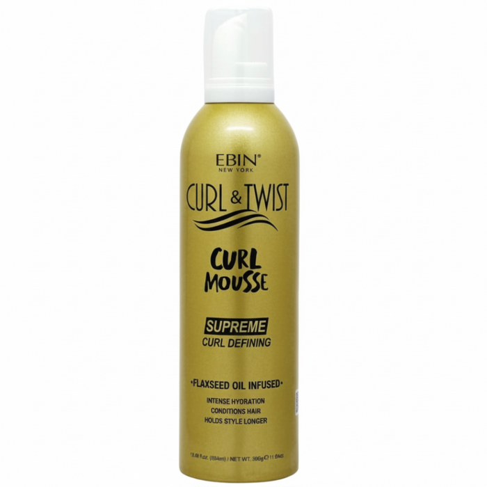 Ebin Curl & Twist Supreme Curl Defining Mousse 354ml | Define & Enhance Curls