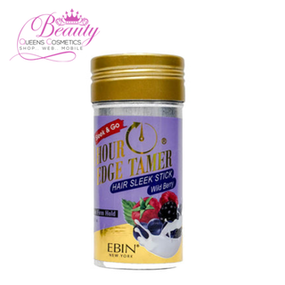 EBIN NEW YORK Edge Tamer Hair Sleek Stick Extreme Firm Hold – 75g / 2.7 Oz | Acai Berry, Coconut, Kiwi Pineapple, Mango, Original, Peaches, Strawberry, Wild Berry