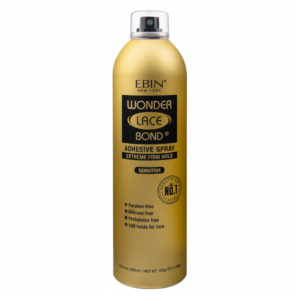 EBIN Wonder Lace Bond Adhesive Spray Sensitive 420ml extreme hold lace melt spray