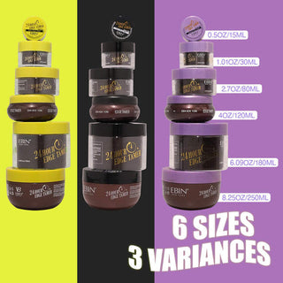 Ebin 24 Hour Edge Tamer Ultra  Super Hold 4.Oz - 120ml