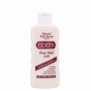 EDEN natural pure honey lotion deep moisture for dry skin relief soft smooth hydrated body care lotion