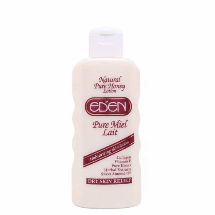 EDEN natural pure honey lotion deep moisture for dry skin relief soft smooth hydrated body care lotion