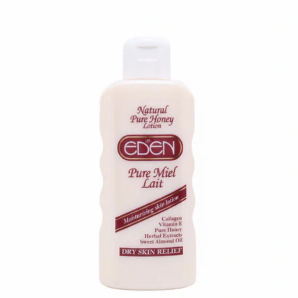 EDEN natural pure honey lotion 500ml deep moisture for soft smooth dry skin relief