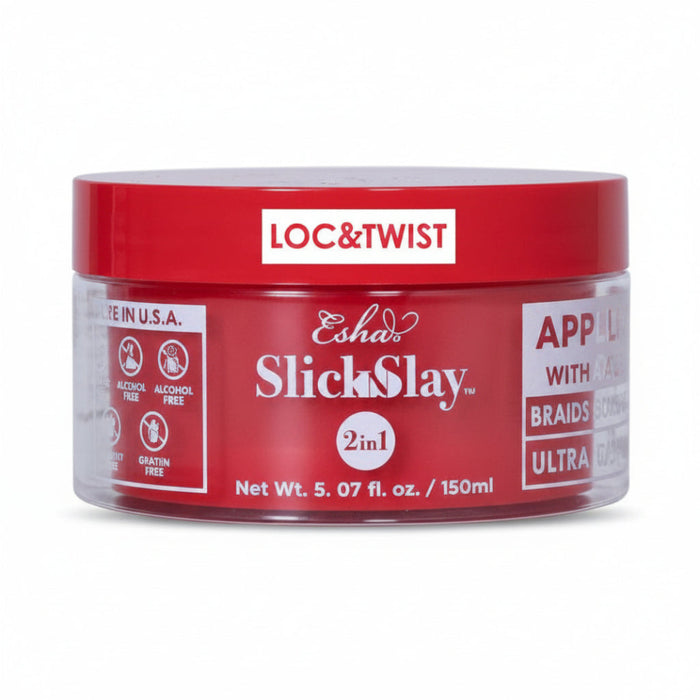 Esha Slick N Slay Apple Castor Oil Gel 150ml | Ultra Hold Locs & Edge Control