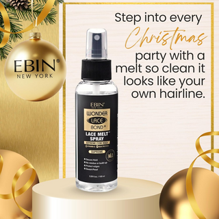 Ebin Wonder Lace Bond Lace Melt Spray 100ml | Melting Spray for Seamless Wig Hold
