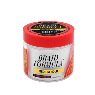 Ebin lock n pomade braid formula conditioning gel medium hold 310ml hair styling pomade jar
