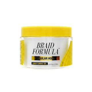 Ebin lock n pomade braid formula conditioning gel regular hold 180ml hair styling pomade jar