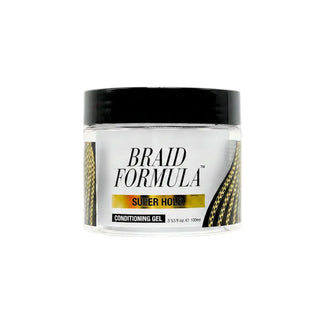 Ebin lock n pomade braid formula conditioning gel super hold 100ml hair styling pomade jar