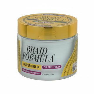 Ebin lock n pomade braid formula conditioning gel super hold 310ml dr feel good styling wax jar